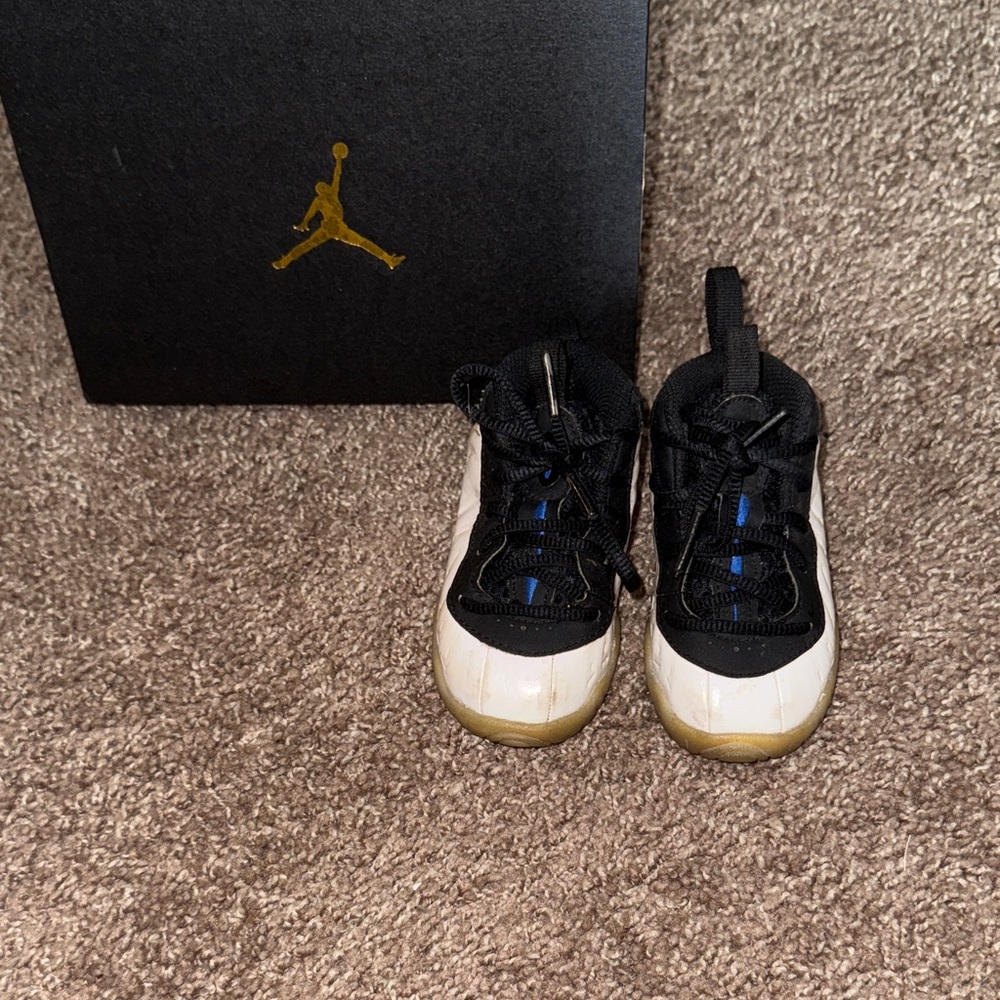 Kids Black and White Sneakers